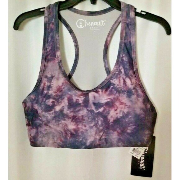 Chenault Sport Tops - XL Tie Dye Sports Bra Racerback Activewear Chenault Sport New Tags MSRP $24.99